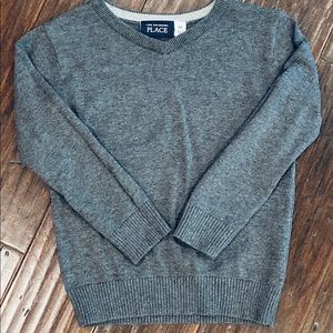 Children’s Place Boys Gray Sweater